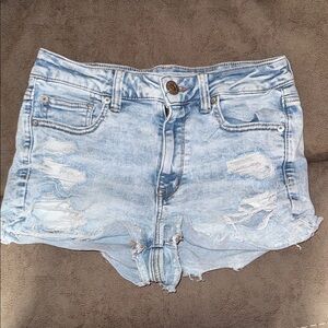 American Eagle Outfitters Light Blue Jean Shorts